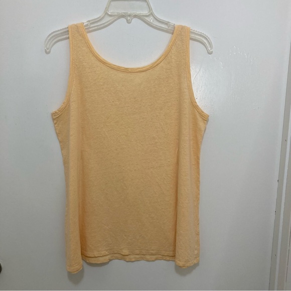 Eileen Fisher Peach to Orange Pastel Tunic with Tank Top lining. - Picture 12 of 15
